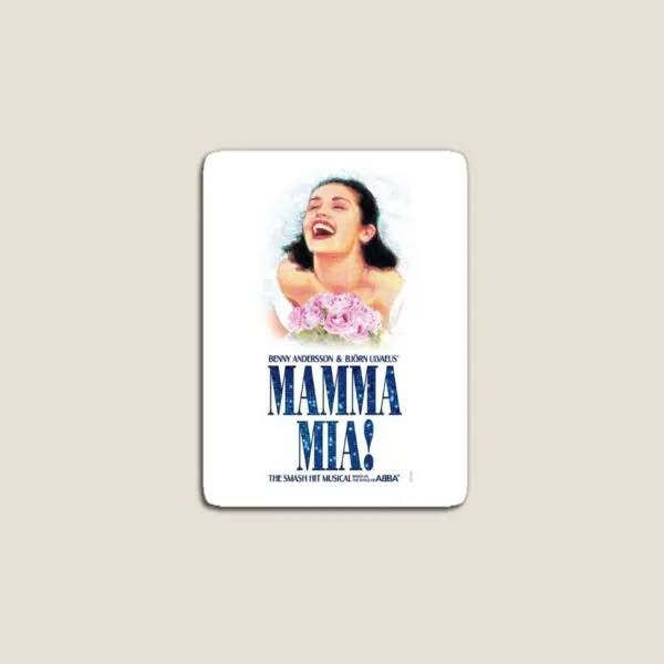 

Mamma Mia The Musical Magnet Decor Holder Kids Home Cute Refrigerator Children Colorful Toy for Fridge Organizer Magnetic