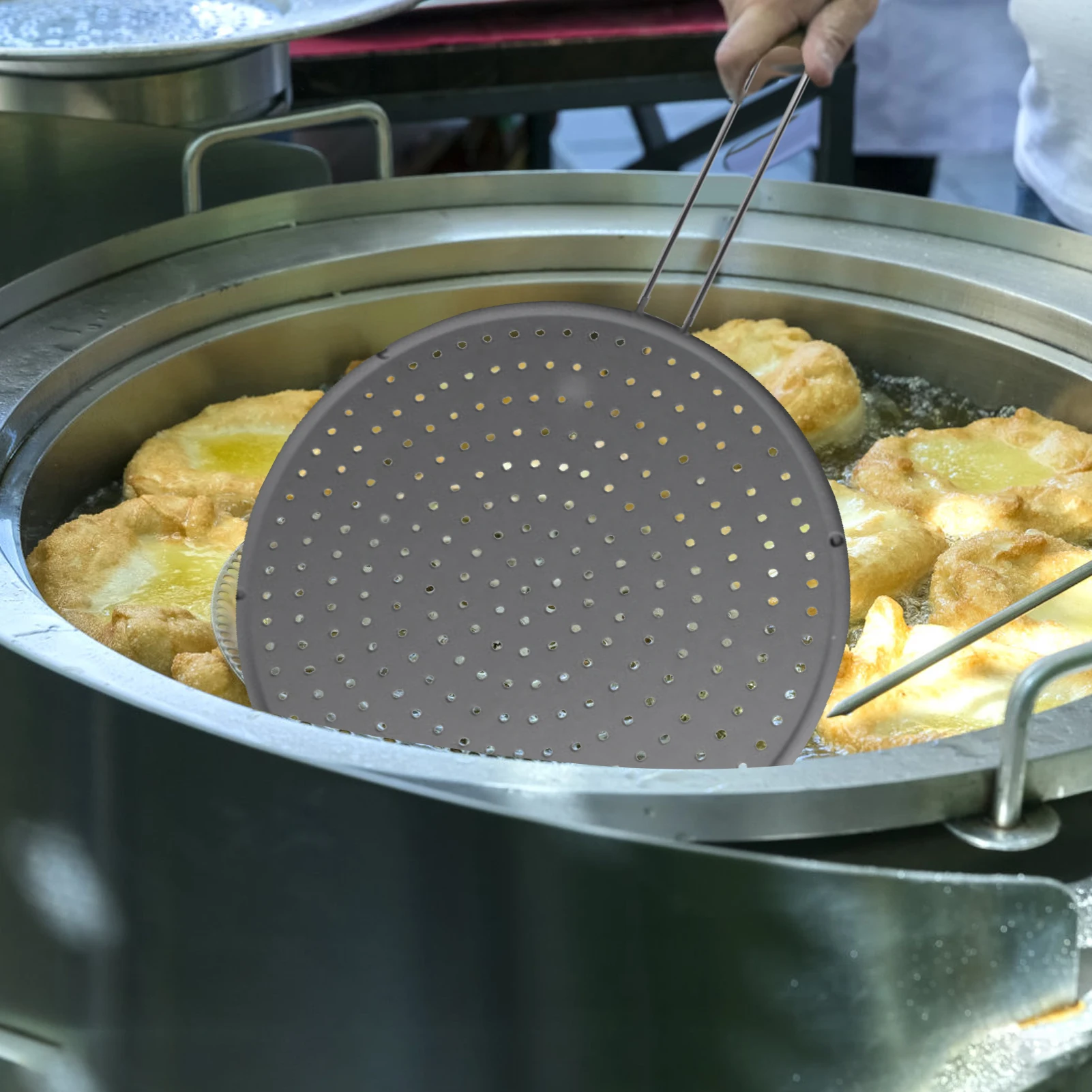 Экран для сковороды с ручкой Легкая очистка крышка из нержавеющей стали смазкой