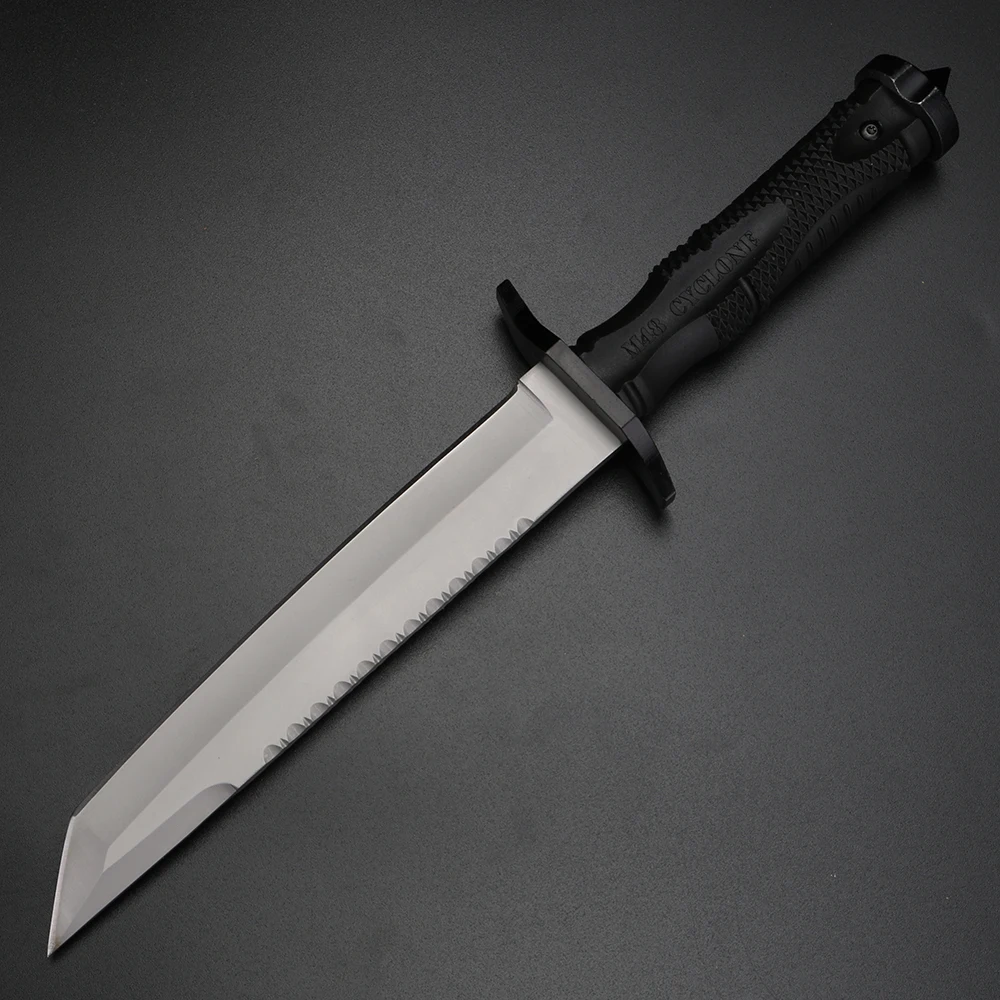 Наружный прямой нож с фиксированным лезвием