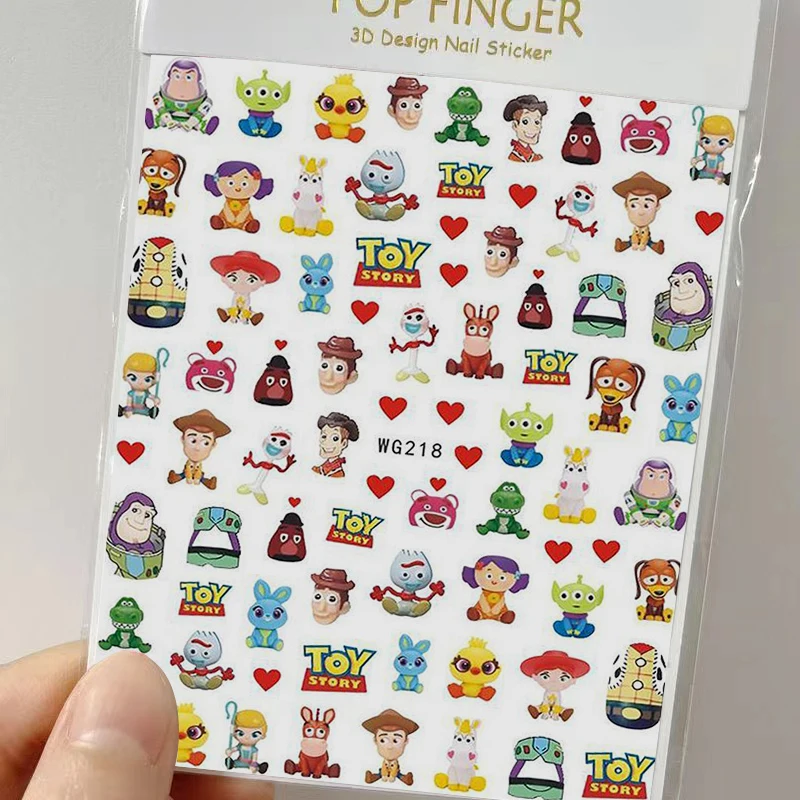 1 упаковка брендовые новые наклейки для ногтей в стиле Дисней мультфильм Король