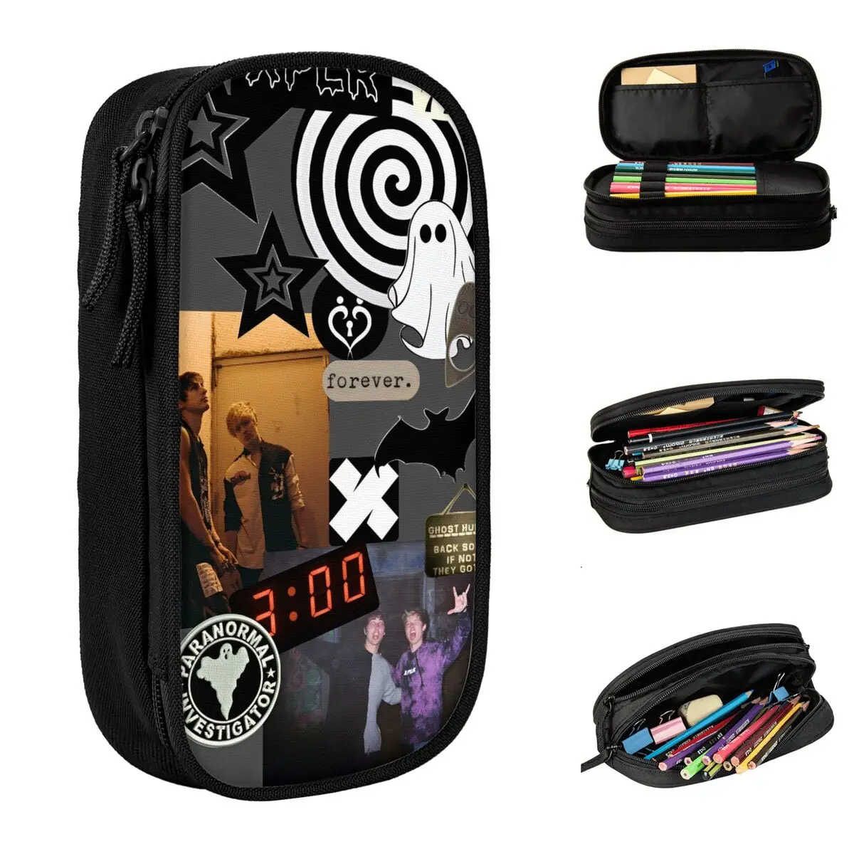 Пенал Sam And Colby забавный держатель для ручек сумки детей большой чехол хранения