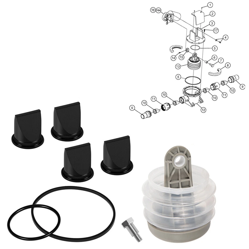 

Pump Bellows Kit Replace For Dometic S, T, J, VHT, And VG Series Boat Accessories Outboard Engines Parts 385230980