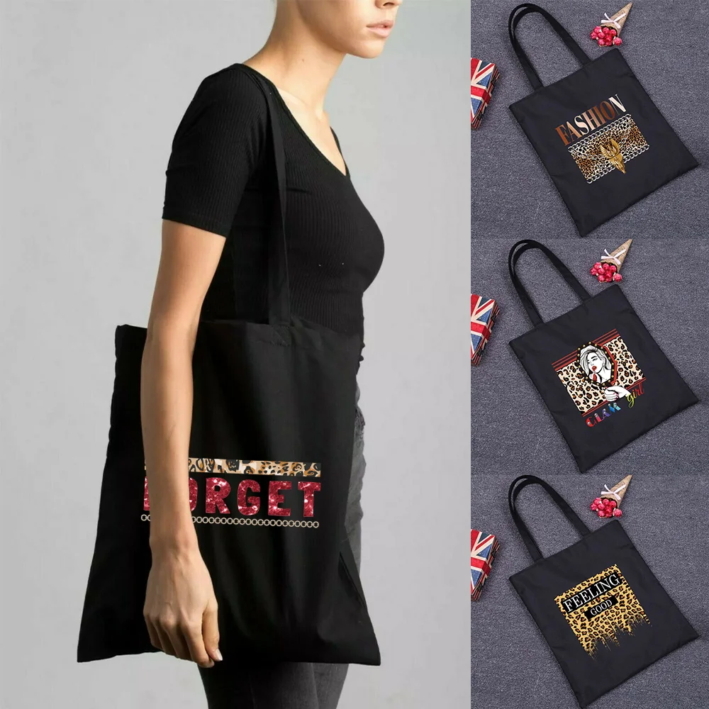 

Women Handbags Shoulder Bags Large Capacity Casual Collapsible Shopping Girls Canvas Bag Fabric Linen Cloth Reusable Handbag