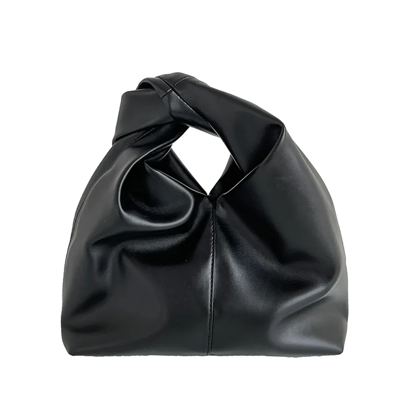 2023 Bag Girl Commuter Clucth Soft PU Leather Pleated Cloud Bag Purses And Handbags Luxury Designer