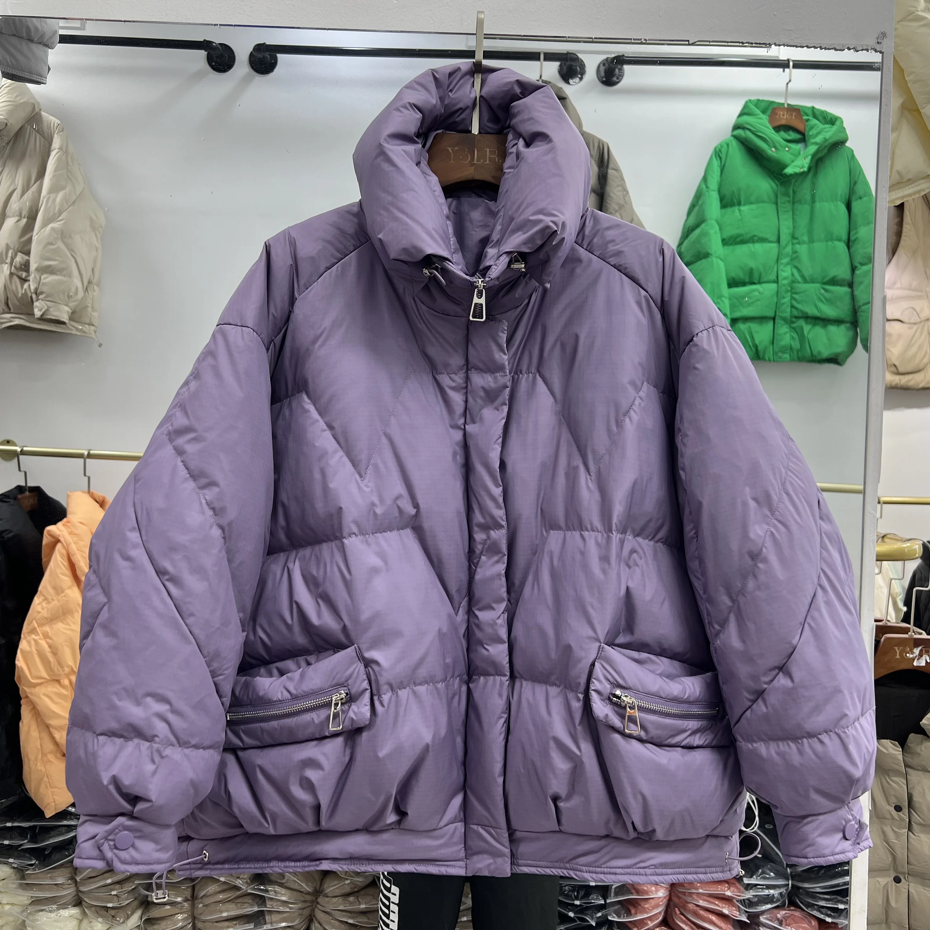 New Women Down Jacket Casual Style Autumn Winter Coats And Parkas Female Outwear