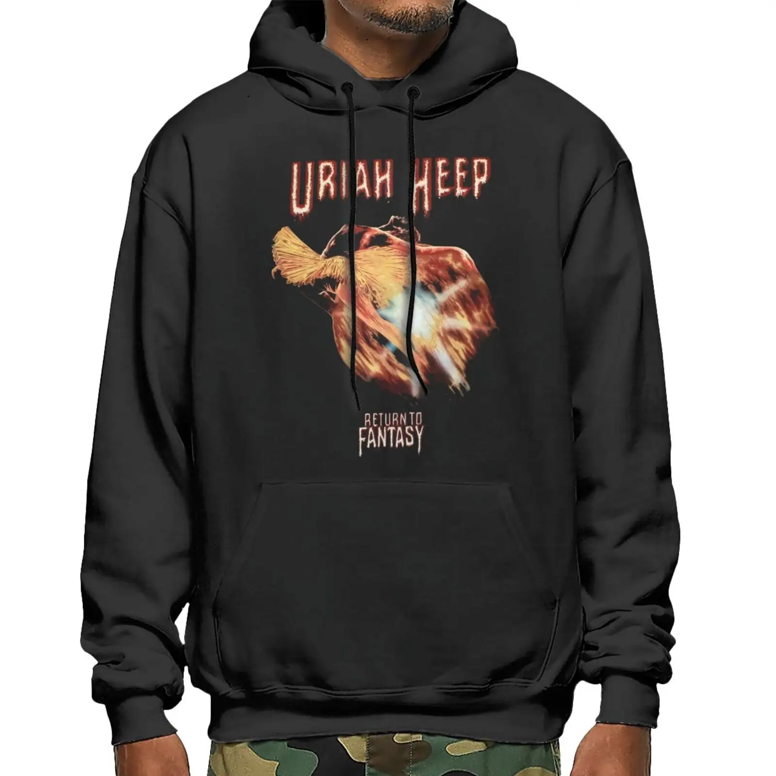 

Uriah Heep Return To Fantasy Styx 3988 толстовки свитшоты мужской зимний свитер Аниме Толстовка свитер в стиле аниме Японская уличная одежда