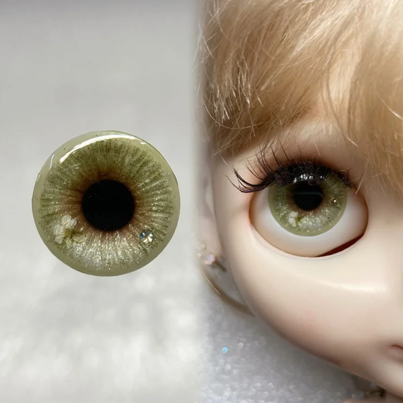 Глаза для игрушек аксессуары кукол BJD Blyth сверкающие капли клей милые глаза