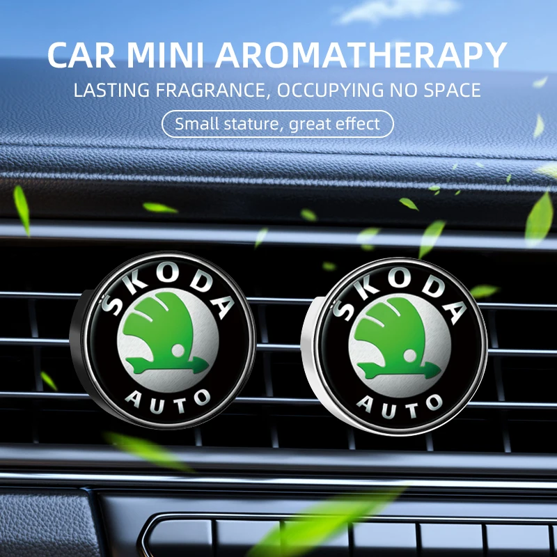 Автомобильный освежитель воздуха для Skoda Octavia Rapid Fabia S Logo A7 Superb KAMIQ Decor