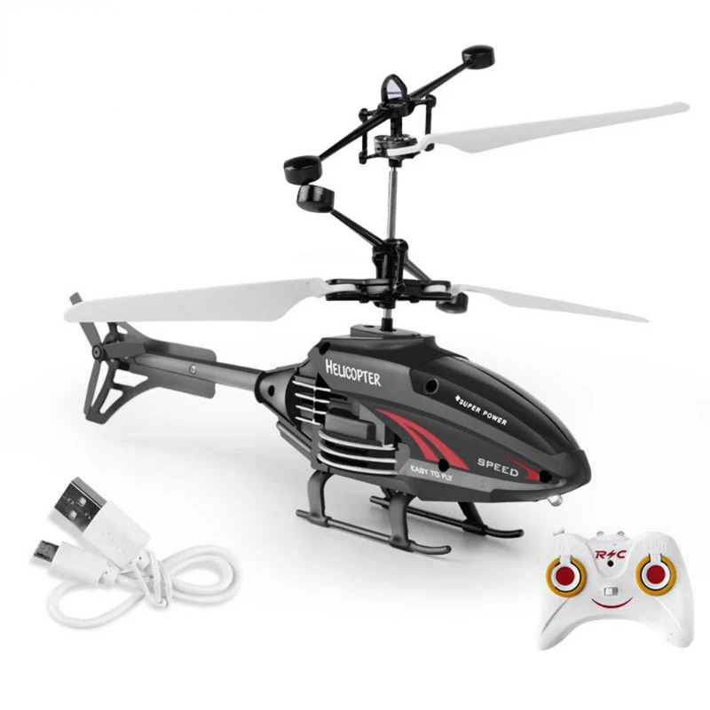 LayOPO Helicopter RC Toys Mini Drone Rechargeable Infrared Induction Remote Control RC Helicopter Flying Toys for Boys Girl Gift
