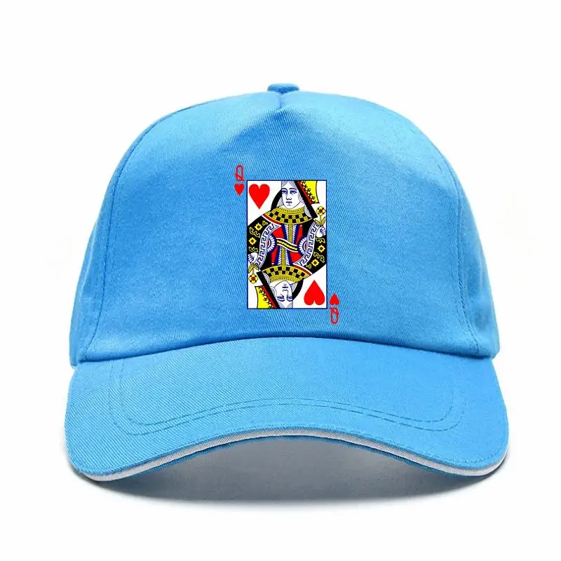 

New cap hat Fahion etter Printed T Queen Paying Card - Coo Deigner en Top Preent Gift Caua Baseball Cap