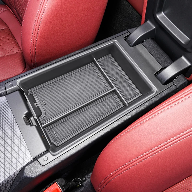 

1pc Car Armrest Storage Box Center Console Glove Tray Holder For BMW X3 X4 G01 2018 2019 2020 2021 2022 Armrest Storage Boxes
