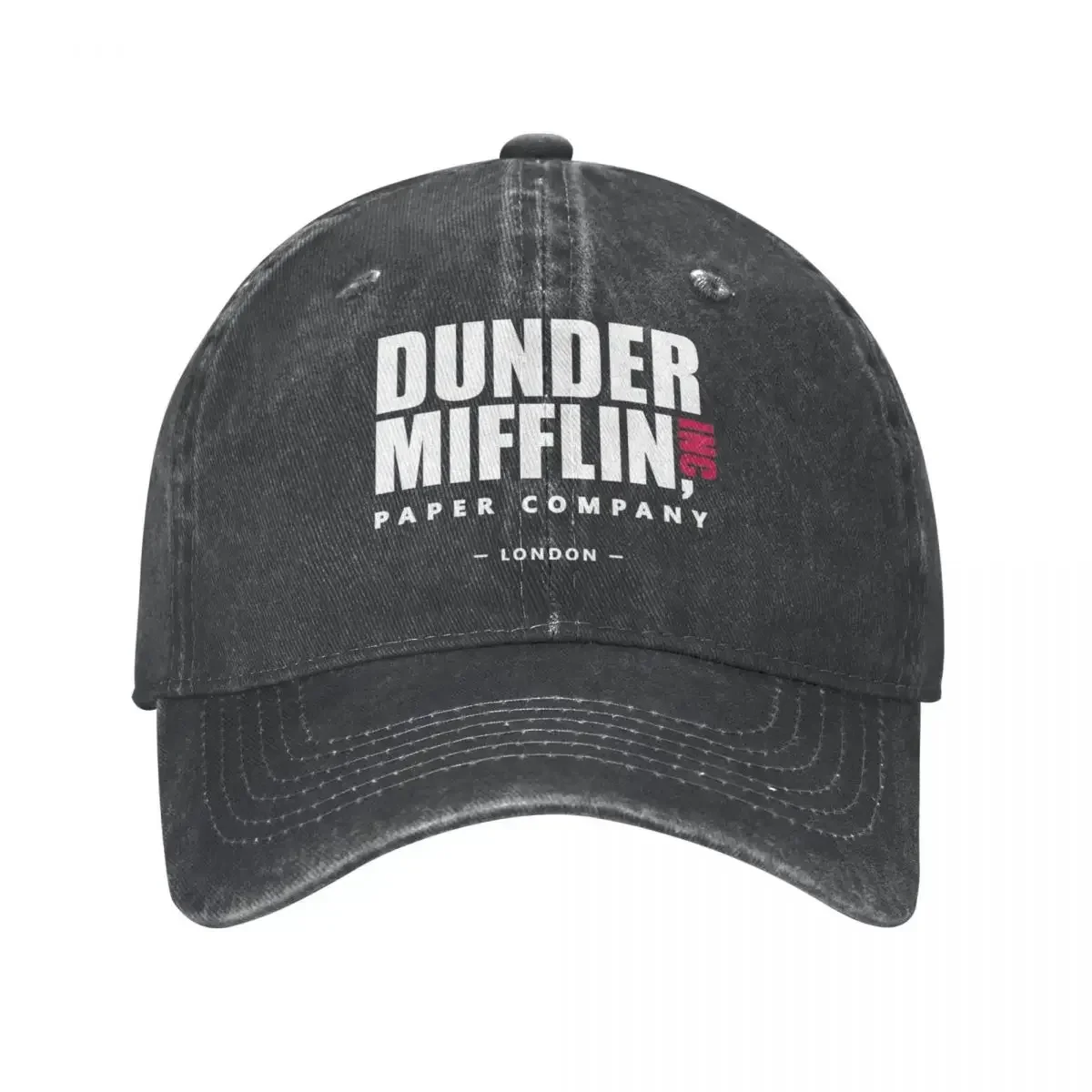 Бейсбольная кепка Dunder Mifflin London потертая офисная бумажная компания шляпа Snapback