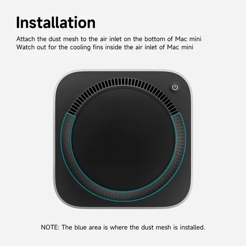 Пылезащитные фильтры Hagibis для Mac mini M4/M4 Pro 2024