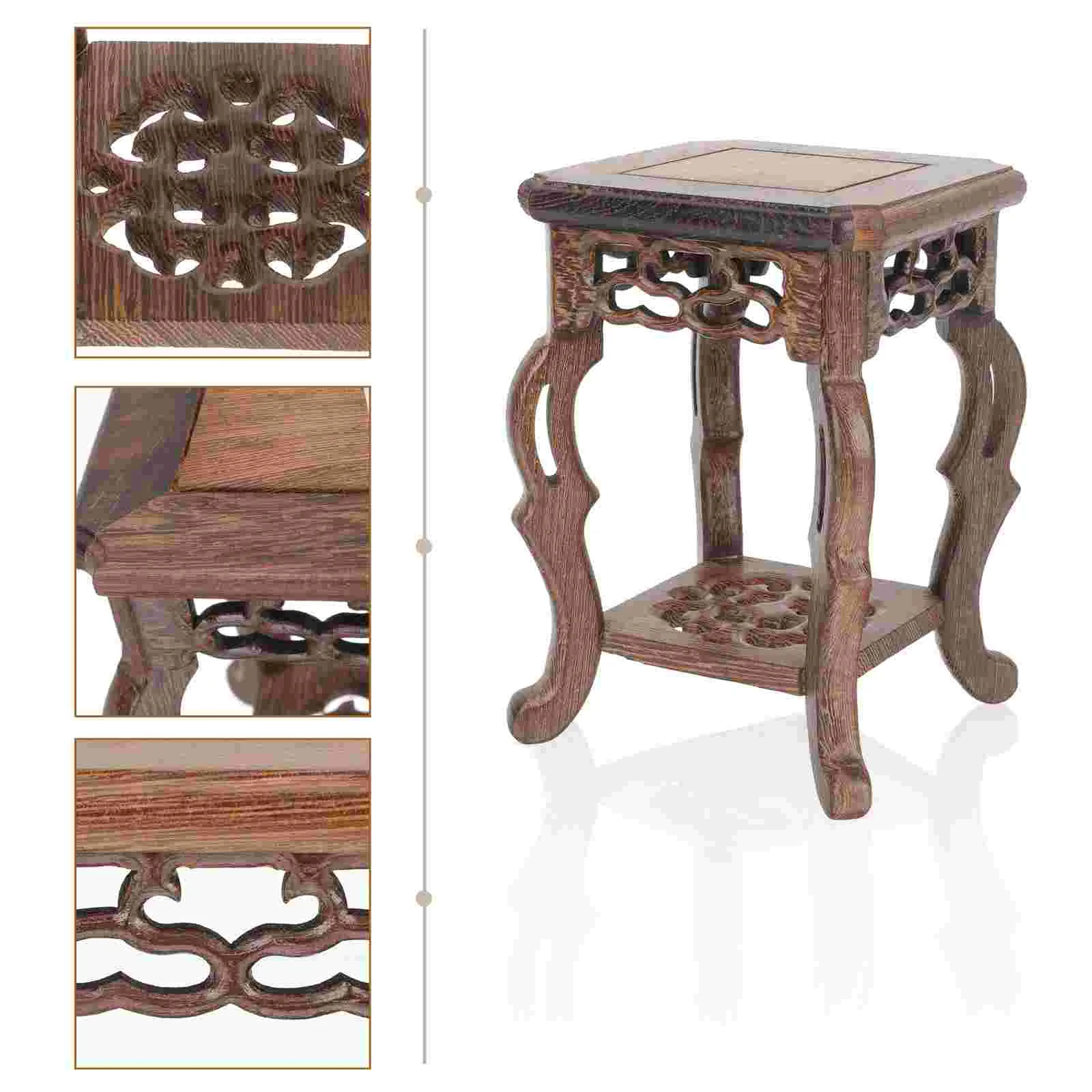 

Базовый домашний декор, многоразовый держатель для цветочного горшка, аксессуары для горшков, Деревянный Офис