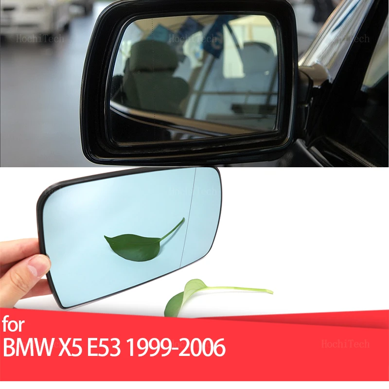 

Зеркало с подогревом, боковое зеркало, стекло, зеркало заднего вида, объектив для BMW X5 E53 1999 2000 2001 2002 2003 2004 2005, автомобильные аксессуары