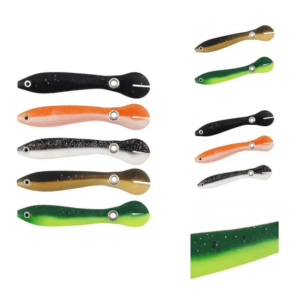 

Полезная искусственная приманка, долговечная 5 цветов, милая искусственная рыболовная приманка, приманки для рыбной ловли, 5 шт.