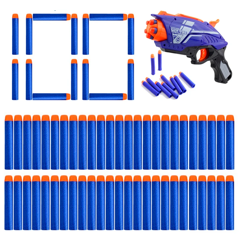 

7,2 см EVA Мягкая головка запасные патроны для Nerf патроны для NERF N-Strike бластеры патроны