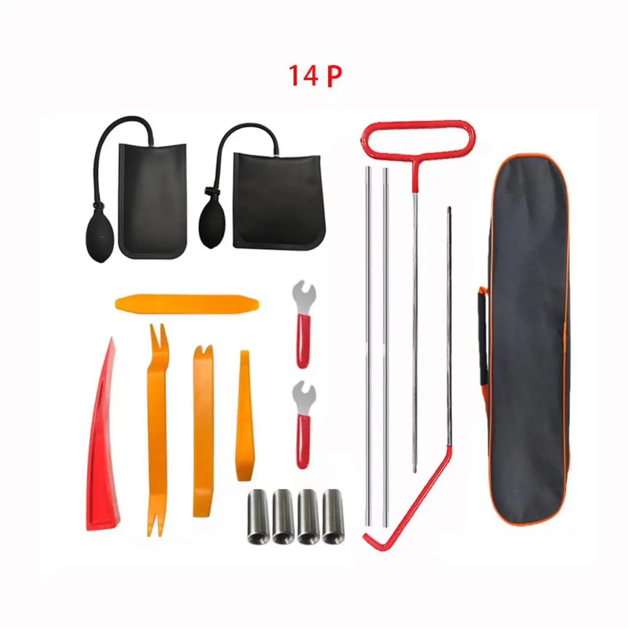 14 шт. универсальный ключ для экстренного открытия автомобильной двери