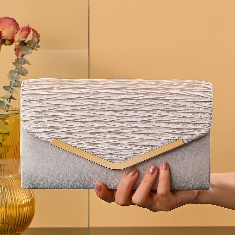 Элегантный Европейский Дизайн Клатч На Плечо Расшитый Блестками Полиэстер