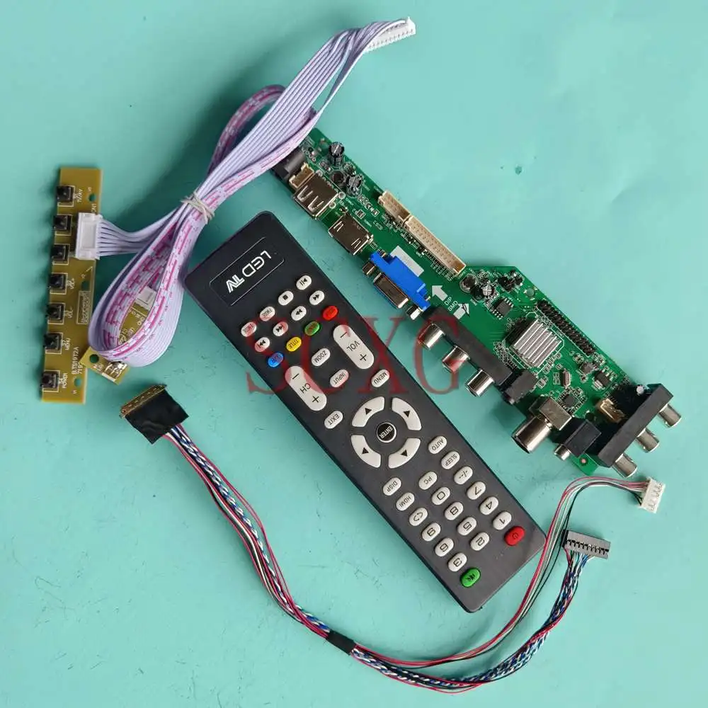 

Плата управления драйвером, совместимая с USB-портами, 40 Pin, LVDS 15,6 1366