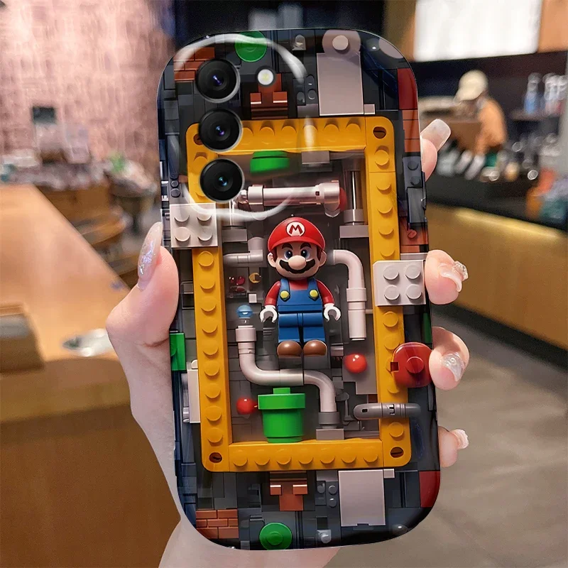 Фото Мягкий чехол с мультяшными грибами для Samsung Galaxy A33 A32 A31 A30 A20 A24 A23 A22 A21S A20S A14 A13 A12 5G A10S A04E A04 4G, чехол №4