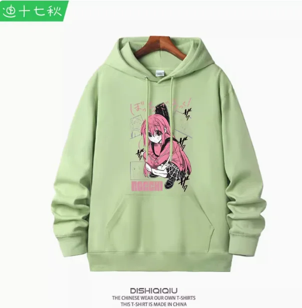 Аниме BOCCHI THE ROCK! Gotoh Hitori толстовка с капюшоном для косплея осень-зима мужское и