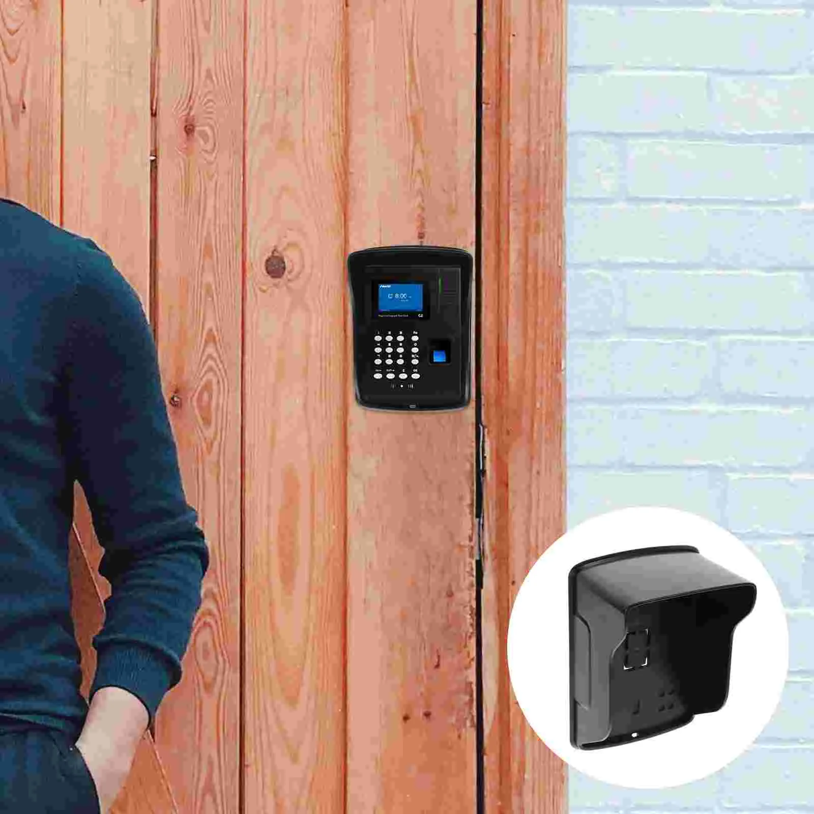 Дождевик дверной звонок водонепроницаемый домашний защитный чехол для