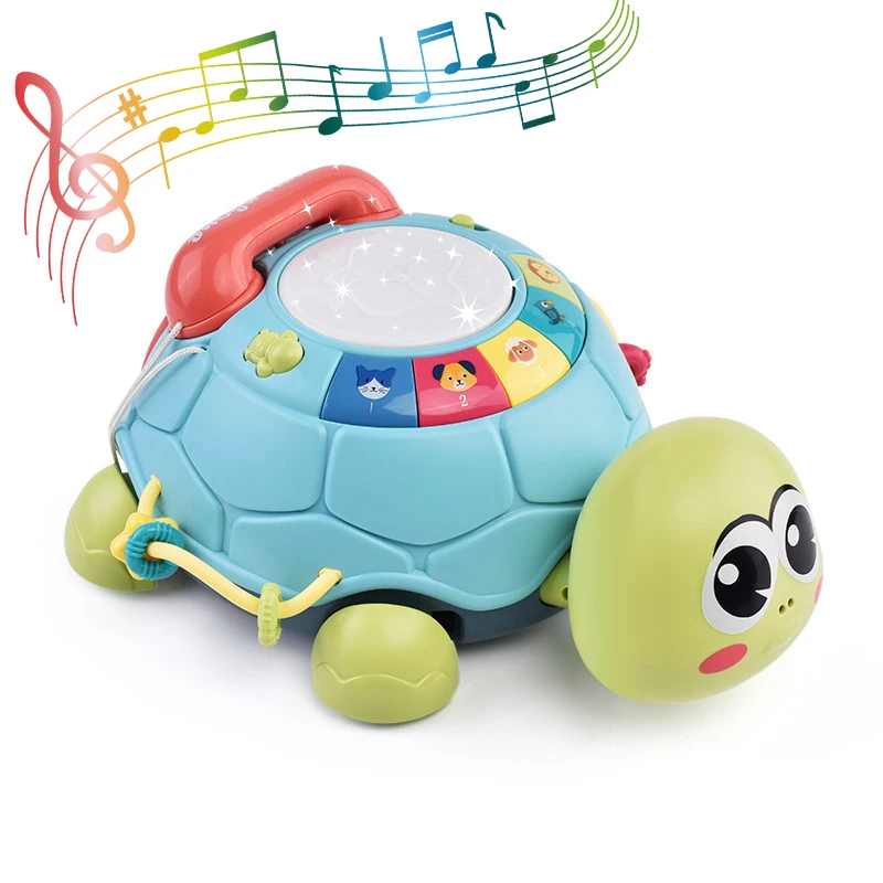 

Crawling Turtle Musical Toys for Baby 0 -12 Months Cartoon Sound Lighting Toddler Crawl Educational Games Montessori Toy Gifts