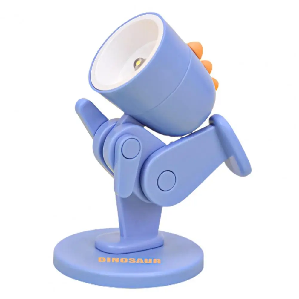 

LED Bedside Light Useful Flexible Limbs Design Battery Powered LED Night Light Folding Table Lamp Student Gift for Household