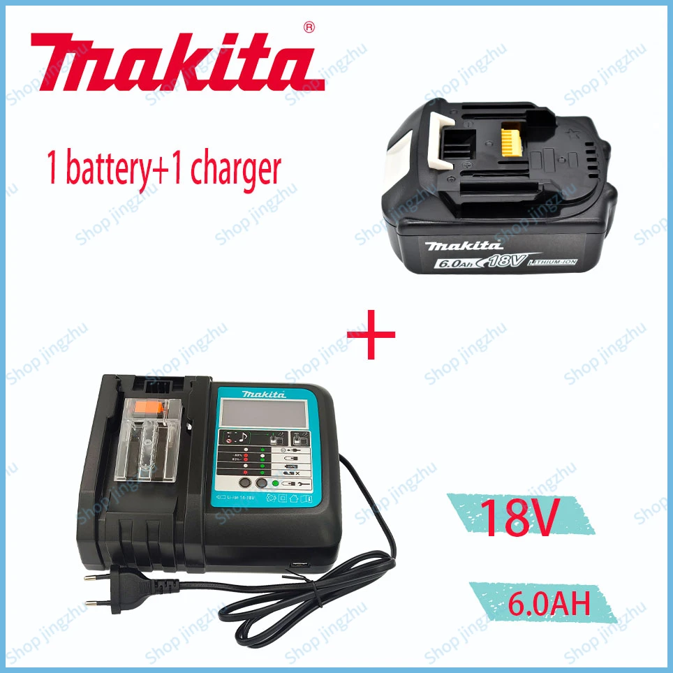 

Устройство зарядное Makita 18VRC, 3 А, 6 А, 14,4 В, 18 в, 6 А · ч