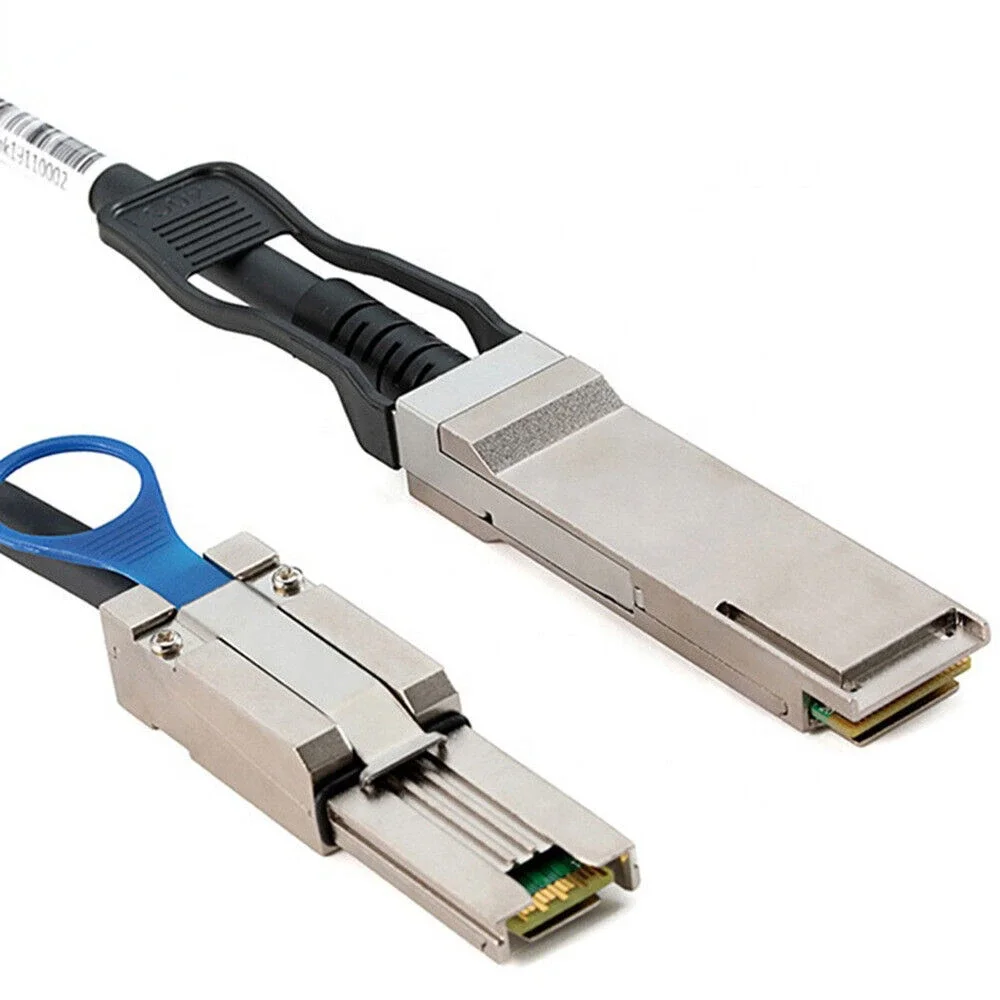 Кабель-переходник SFF8436 TO SFF8088 QSFP 40g SFF-8436 to Mini SAS HD SFF-8088 для DS4243 и DS4246