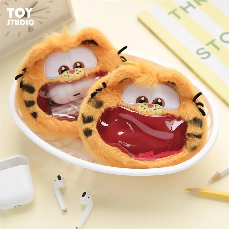 Kawaii The Garfield Show аниме периферийные устройства мультфильм прозрачная сумка для