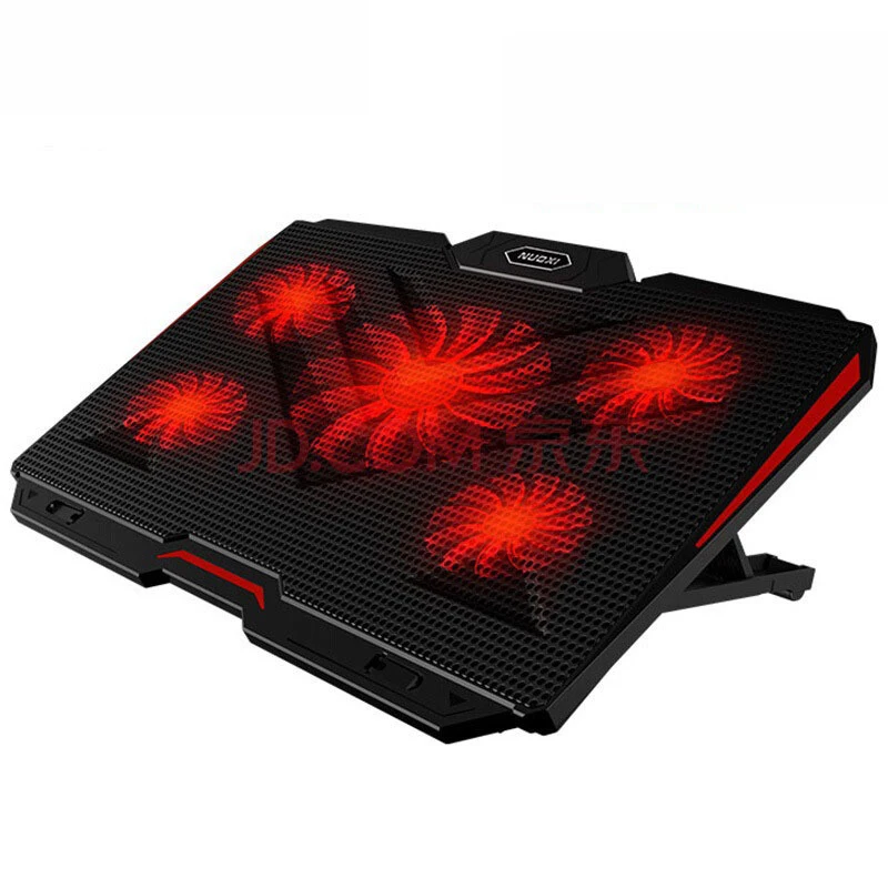 17inch Gaming Laptop Cooler Five Fan Led Screen Two USB Port 2400RPM Laptop Cooling Pad Notebook Stand For Laptop 17inch Gaming Laptop Cooler Five Fan Led Screen Two USB Port 2400RPM Laptop Cooling Pad Notebook Stand For Laptop