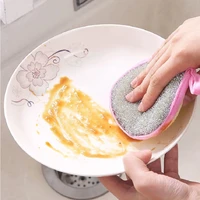 multiple double sided dishwashing sponges household cleaning dishwashing brushes cleaning supplies pots and pans kitchen tools