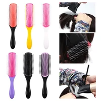 9 row massage combs hairdressing combs air cushion straightening brush detachable styling tools straight curly wet hairbrush