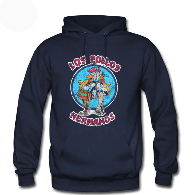 

Men Los Pollos Hermanos Breaking Bad Better Call Saul Hoodies Sweatshirt Hooded Clothing Tracksuit Pullover Sudadera Hombre