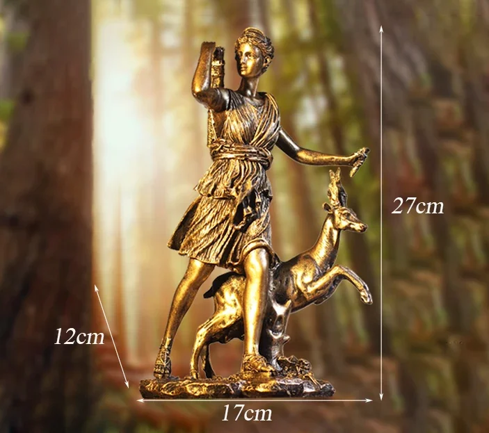 

Статуэтка Богиня охоты Диана YuryFvna из смолы