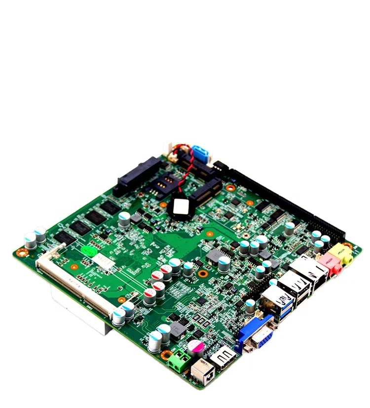 

2022 NEW Baytrail Fanless box x86 mini itx motherboard DDR3 ram slot computer industrial mainboard