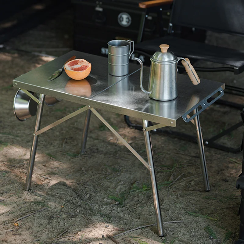ShineTrip складной стол для кемпинга на открытом воздухе термостойкий барбекю из