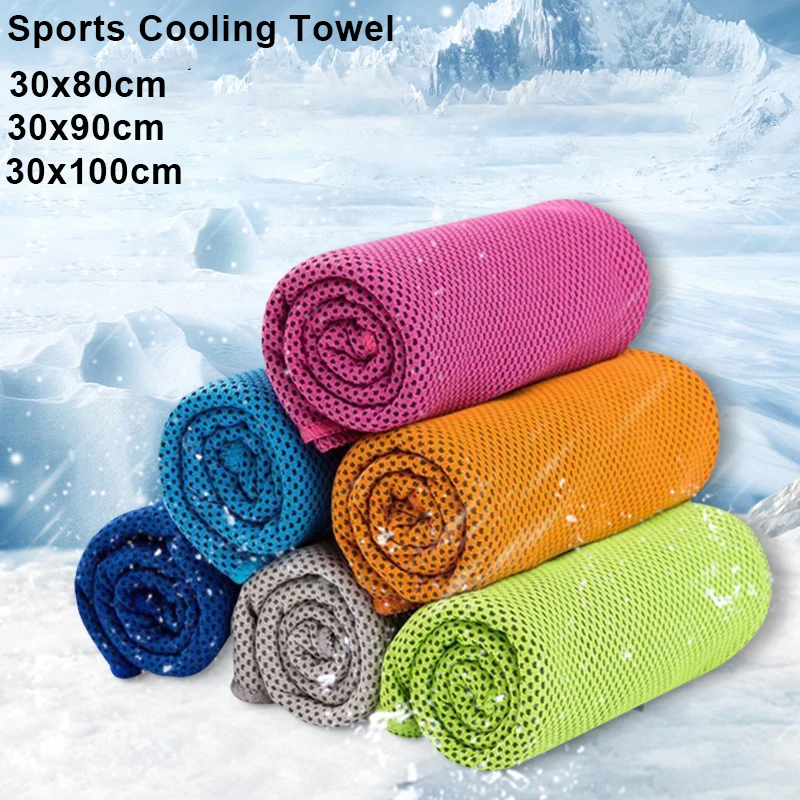 

Multifunctional Sports Cooling Towel Soft Breathable Quick Dry Towel Ultralight Microfiber Towels Fitness Yoga Golf Gym Running