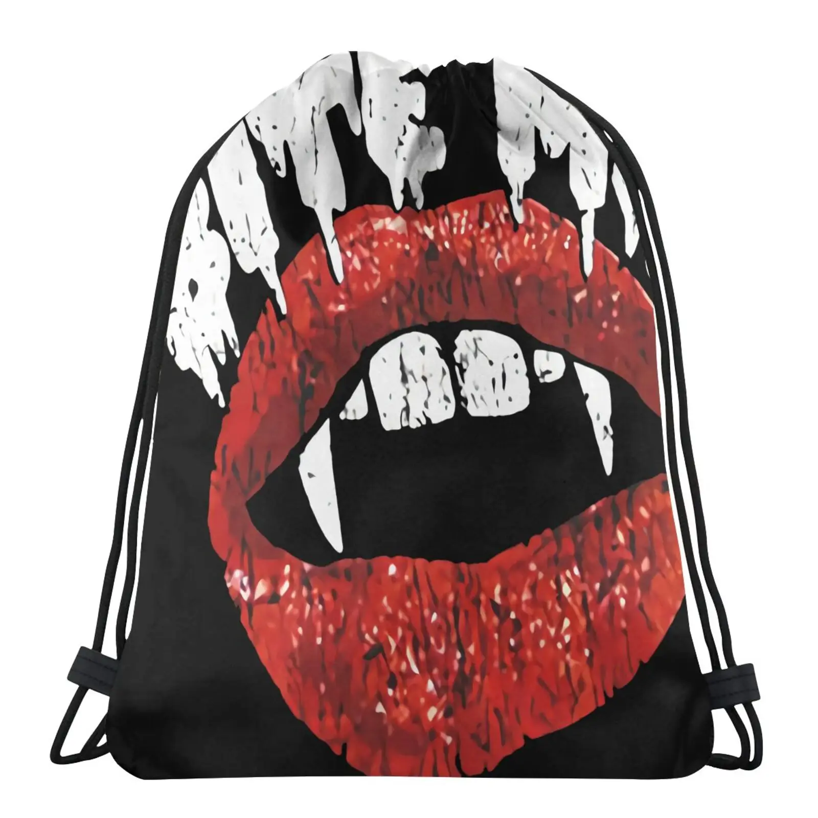 

Bite Me Vampire Blood Sucking Fangs Bag Customizable Logo Bag Custom Tote Bag Custom Logo Bag Bag Woman Packing Bag Makeup Bag
