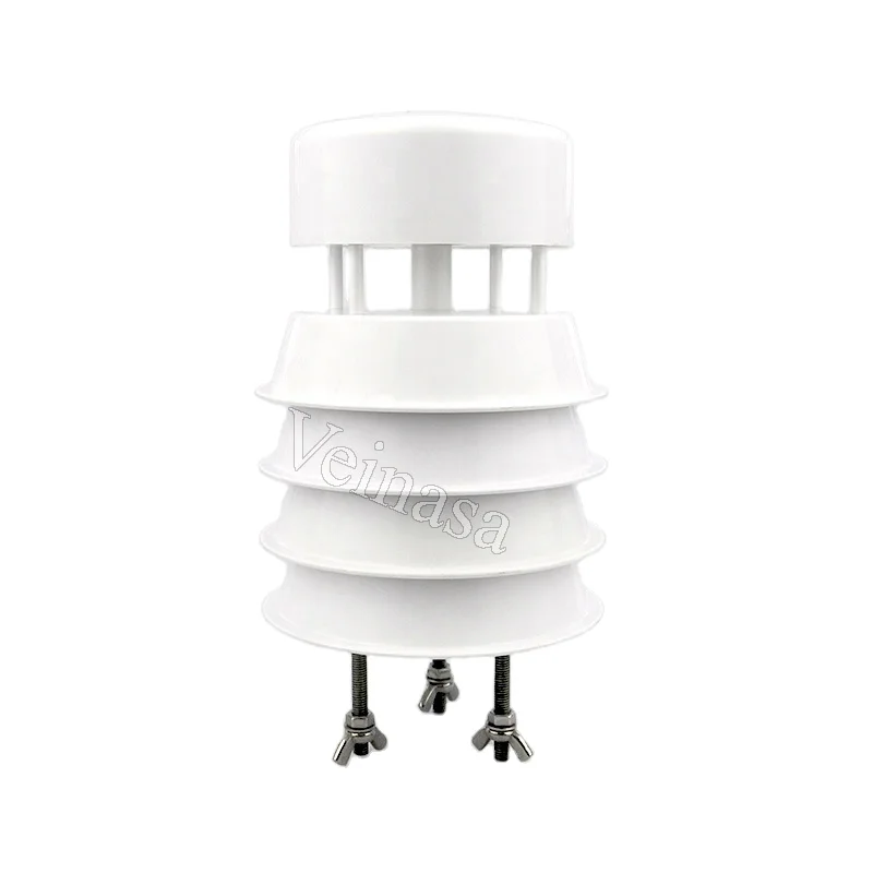 

Veinasa-CSB01 Mini Ambient Temperature Humidity Pressure Wind Speed Direction Outdoor Weather Station Ultrasonic Anemometer