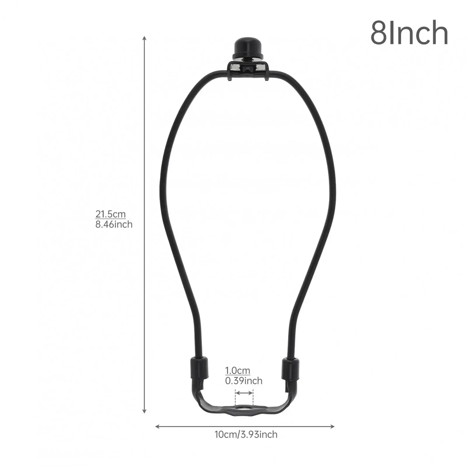 

Держатель абажура Кронштейн абажура для настольного торшера Винтажный фонарь Стандартное седло Металлический каркас Кронштейн Держатель лампы Арфа