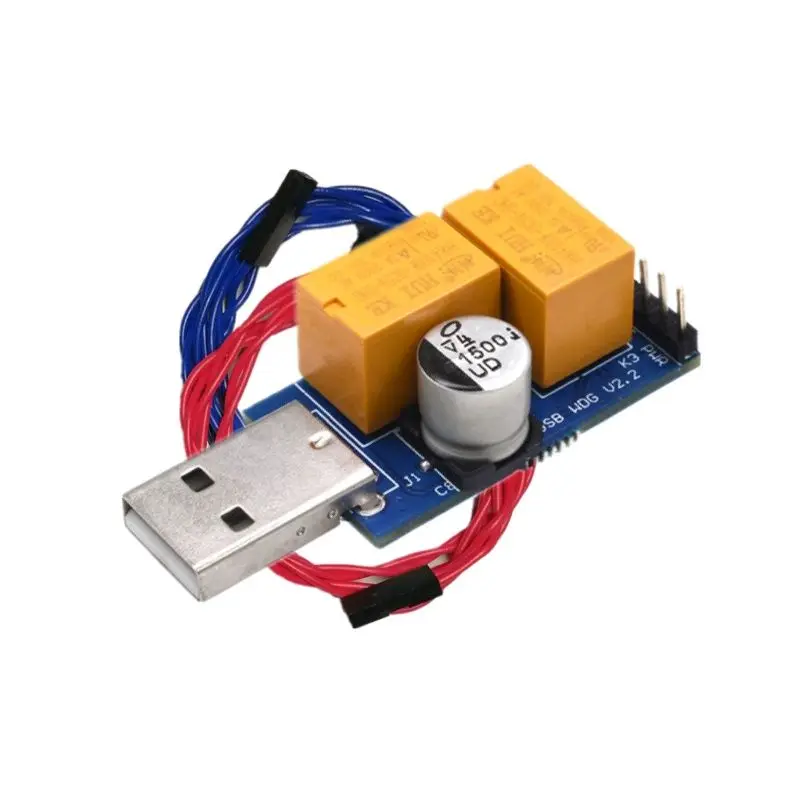 

USB watchdog компьютерная поломка, синий экран и падение карты, автоматический перезапуск/мониторинг игры, двойное реле, старая модель
