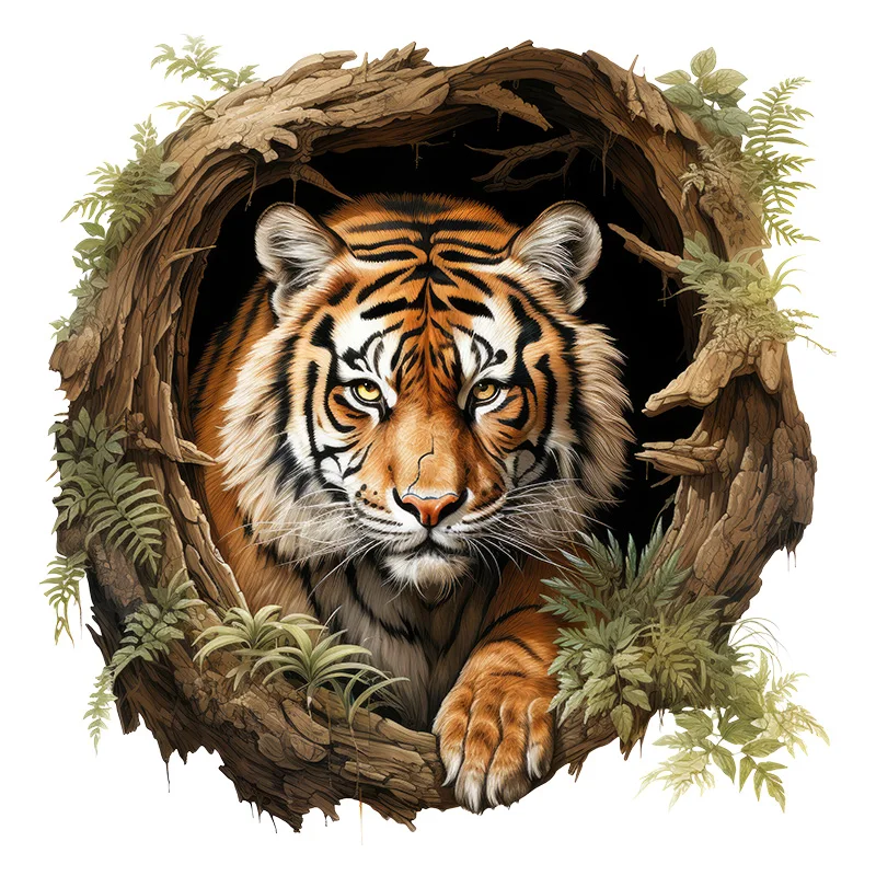 

Настенная наклейка "Тигр в дереве", ПВХ