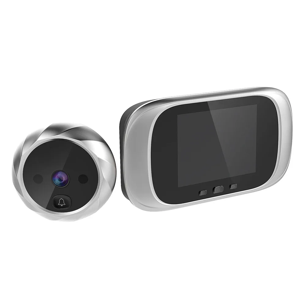 

Digital LCD 2.8inch Video Doorbell Peephole Viewer Door Eye Monitoring Camera 90 Degree Doorbell Motion Detection Eye