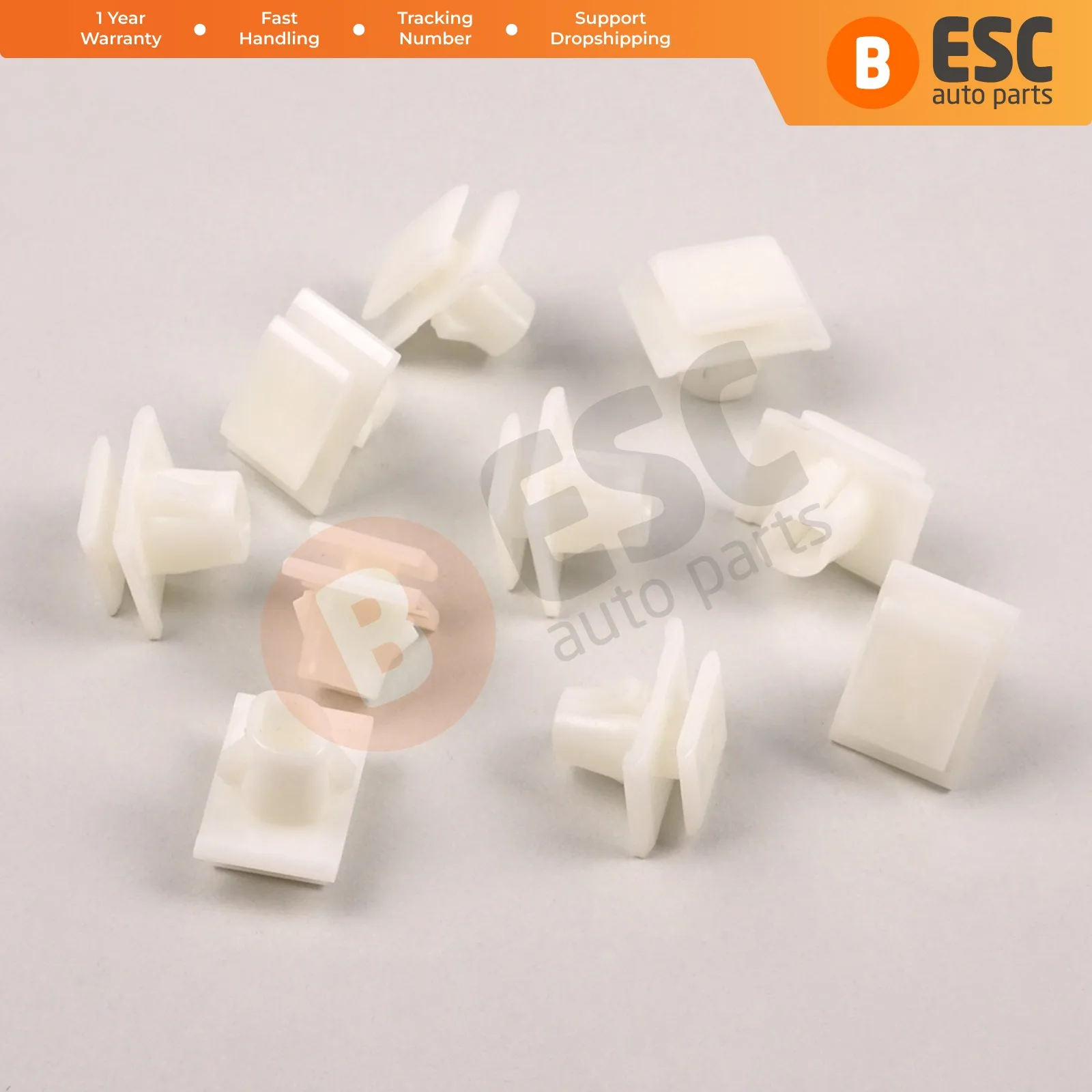 10 шт. молдинговые зажимы для передней и задней двери Honda Acura: 75315-STK-A01