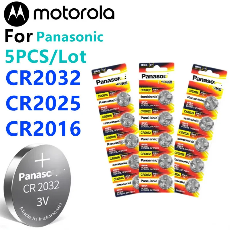 Для Panasonic CR2032 CR2025 CR2016 CR 2032 батарея DL2025 BR2025 автомобильный пульт дистанционного управления часы материнская плата весы Кнопка монета элементы