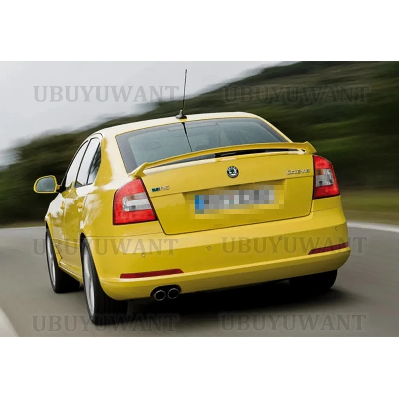 Фото Спойлер для Skoda Octavia, стиль RS, 2008, 2009, 2010, 2011, 2012, высококачественный задний спойлер из АБС-пластика для автомобильного заднего крыла грунтовог... №3