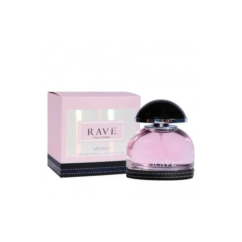 Духи Vurv Rave Black парфюмерная вода 100 мл для женщин парфюм Вурв Рейв Блэк|Женские